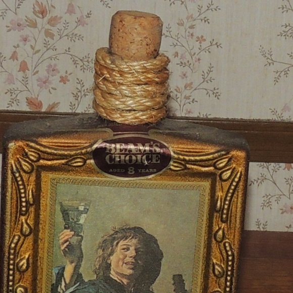 JIM BEAM Decanter Merry Lute Player (1971) Beam's - Picture 2 of 6